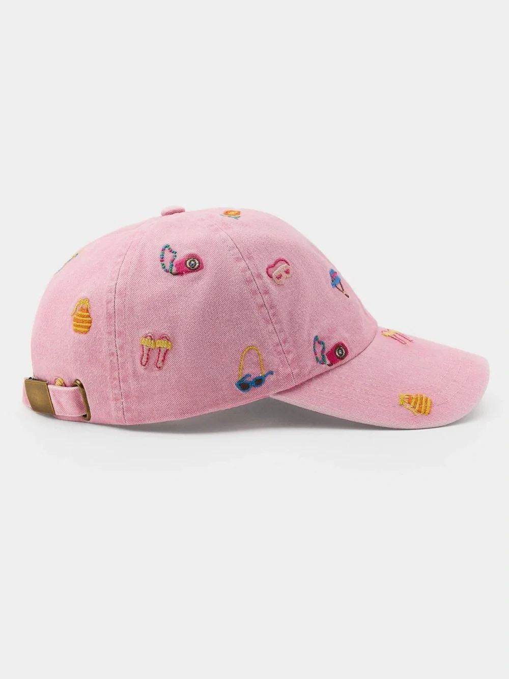 Zara 100% cotton embroidery cap , adjustable